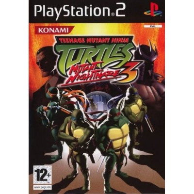 Teenage Mutant Ninja 3 Mutant Nightmare [PS2, английская версия]